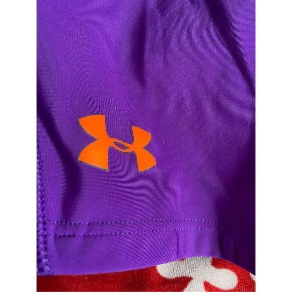 Under Armour, women’s compression, purple padded, shorts, softball size medium - Picture 4 of 5